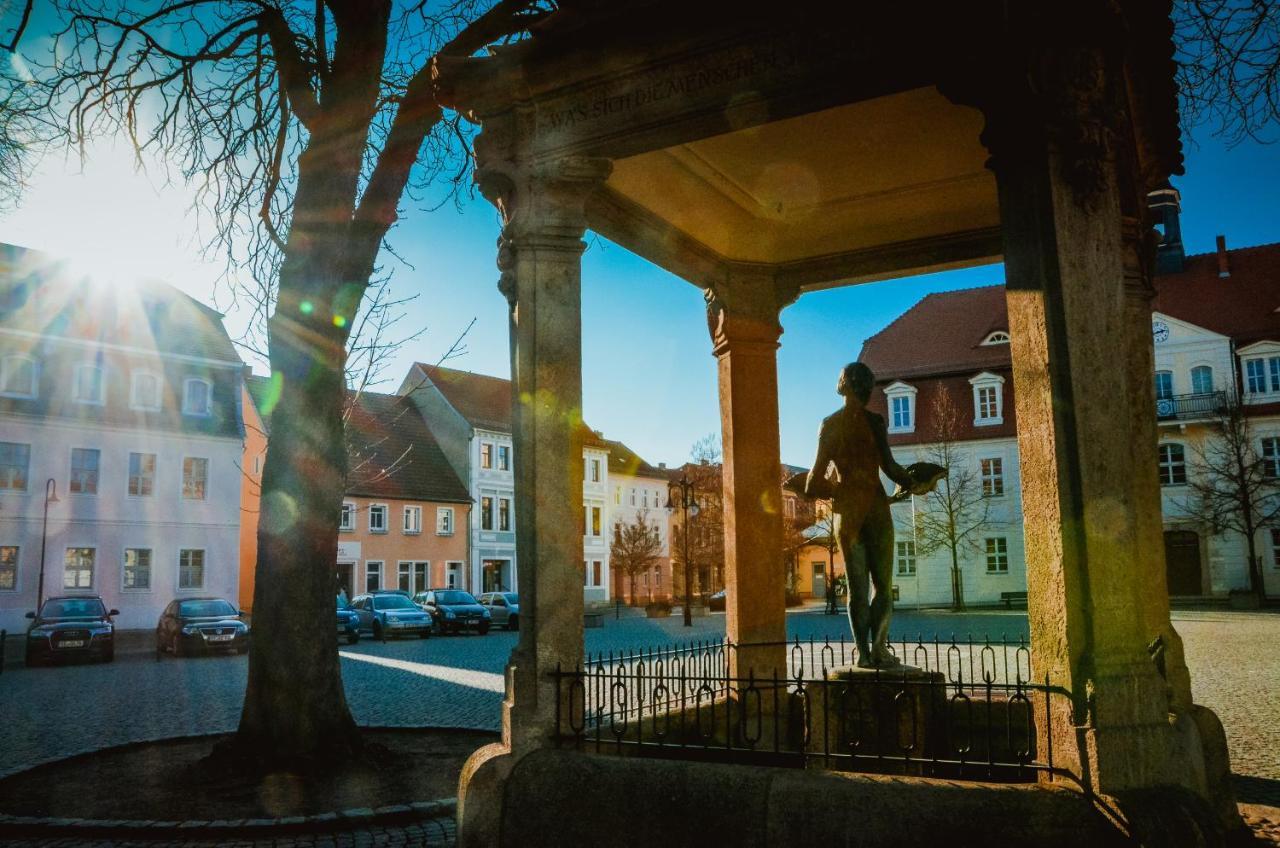 Ferienwohnungen Am Markt - Der Sachsenhof Bad Liebenwerda Exteriör bild